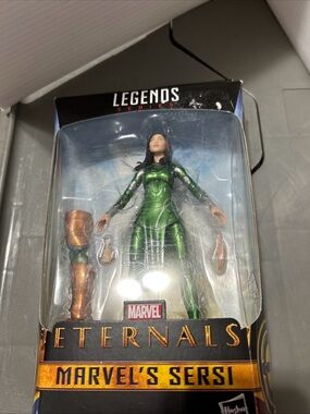 Marvel Eternals Sersi Action Figure - Green and Copper Accents